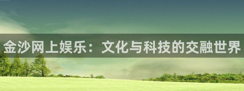 伟德国际19464注册：金沙网上娱乐：文化与科技的交融世界